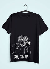 Load image into Gallery viewer, Oh Snap Women Half Sleeves T-shirt- KidsFashionVilla
