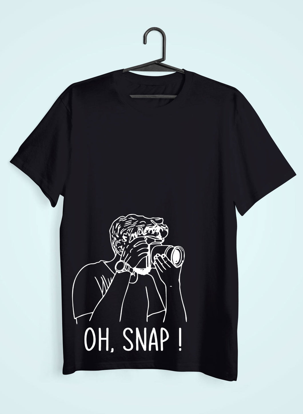 Oh Snap Women Half Sleeves T-shirt- KidsFashionVilla