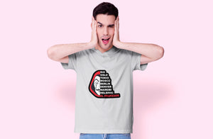 Professor Money Heist Half Sleeves T-Shirt- KidsFashionVilla