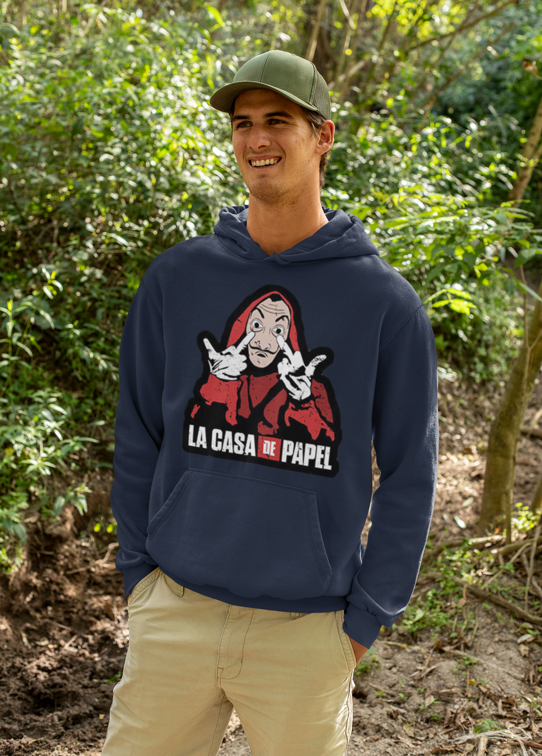La Casa De Papel Money Heist Men Hoodies-KidsFashionVilla