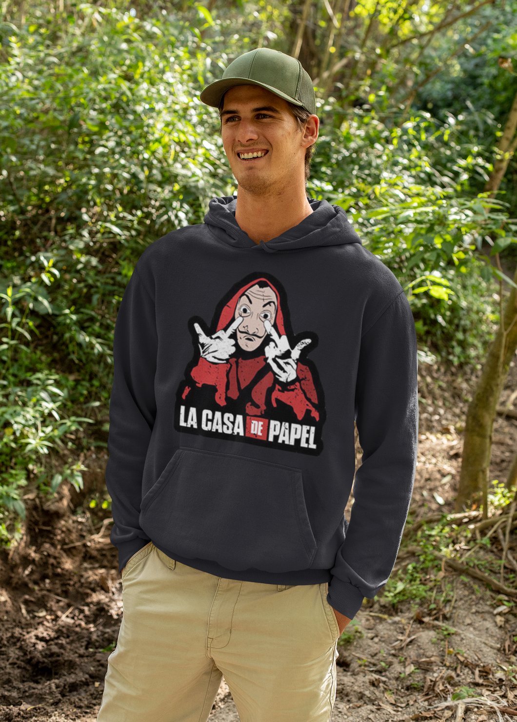 La Casa De Papel Money Heist Men Hoodies-KidsFashionVilla