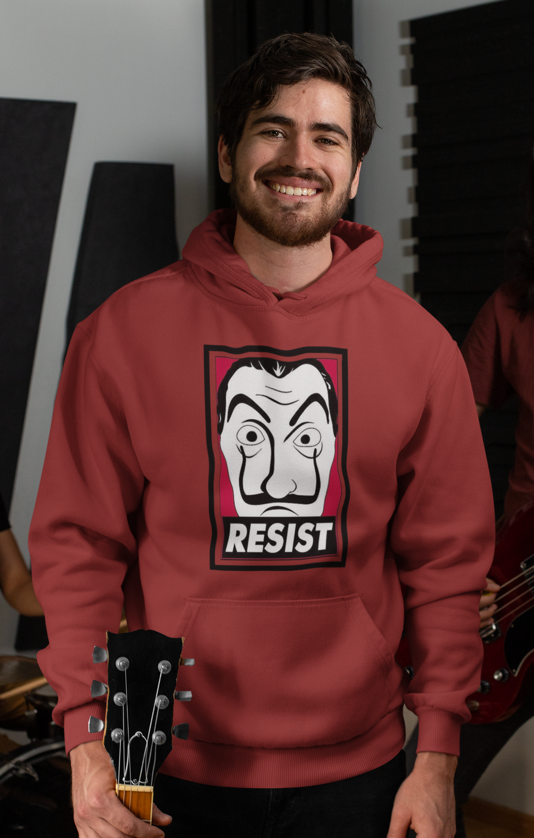 Resistance Money Heist Men Hoodies-KidsFashionVilla