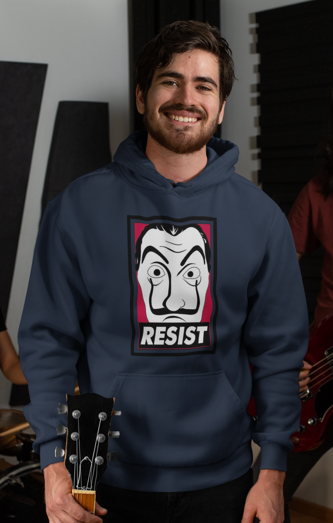 Resistance Money Heist Men Hoodies-KidsFashionVilla