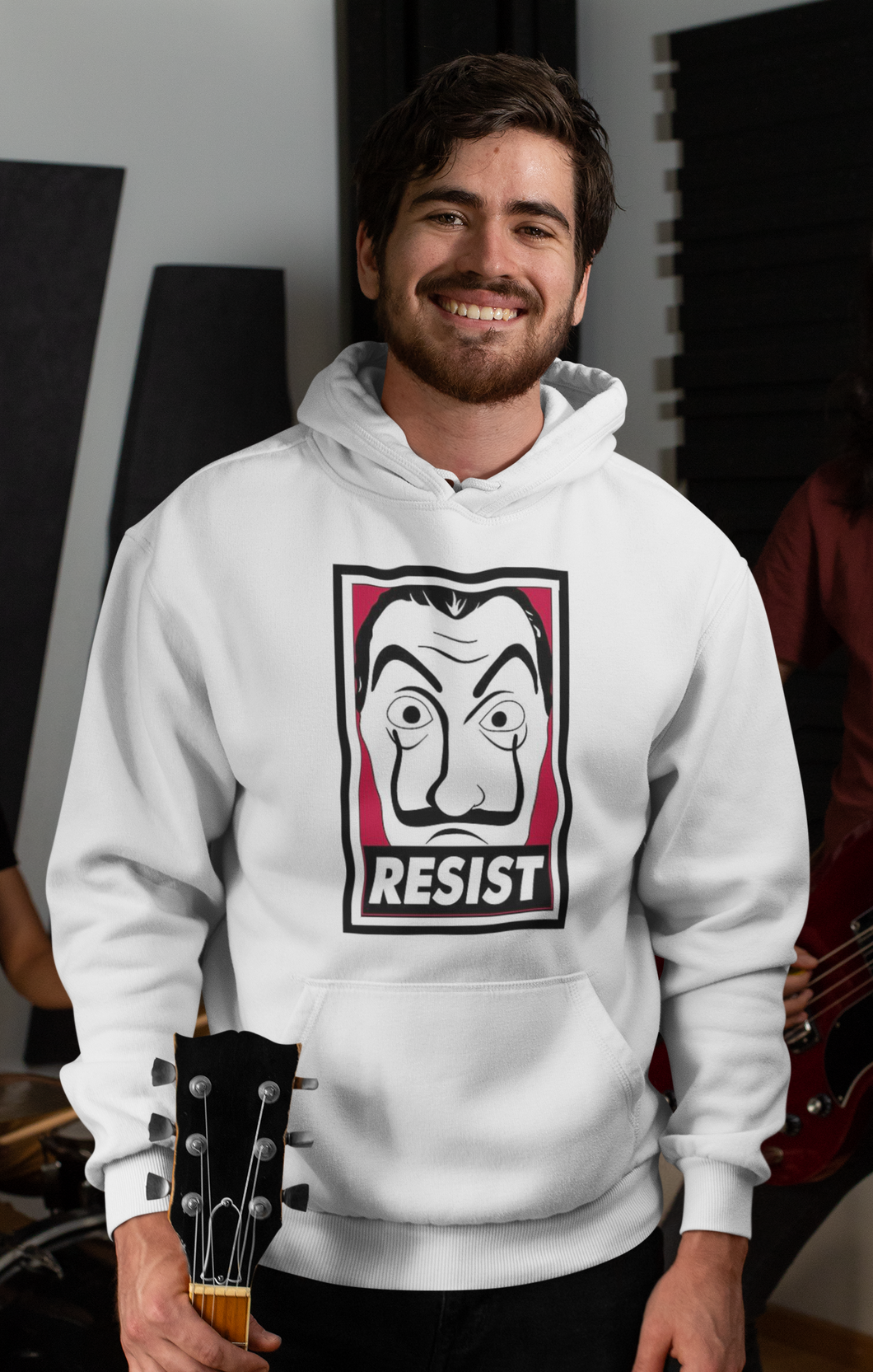 Resistance Money Heist Men Hoodies-KidsFashionVilla