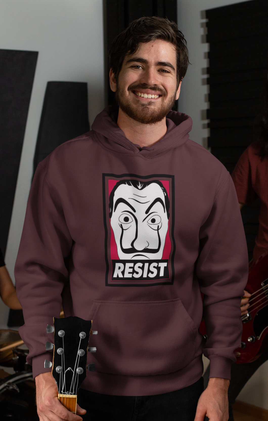 Resistance Money Heist Men Hoodies-KidsFashionVilla