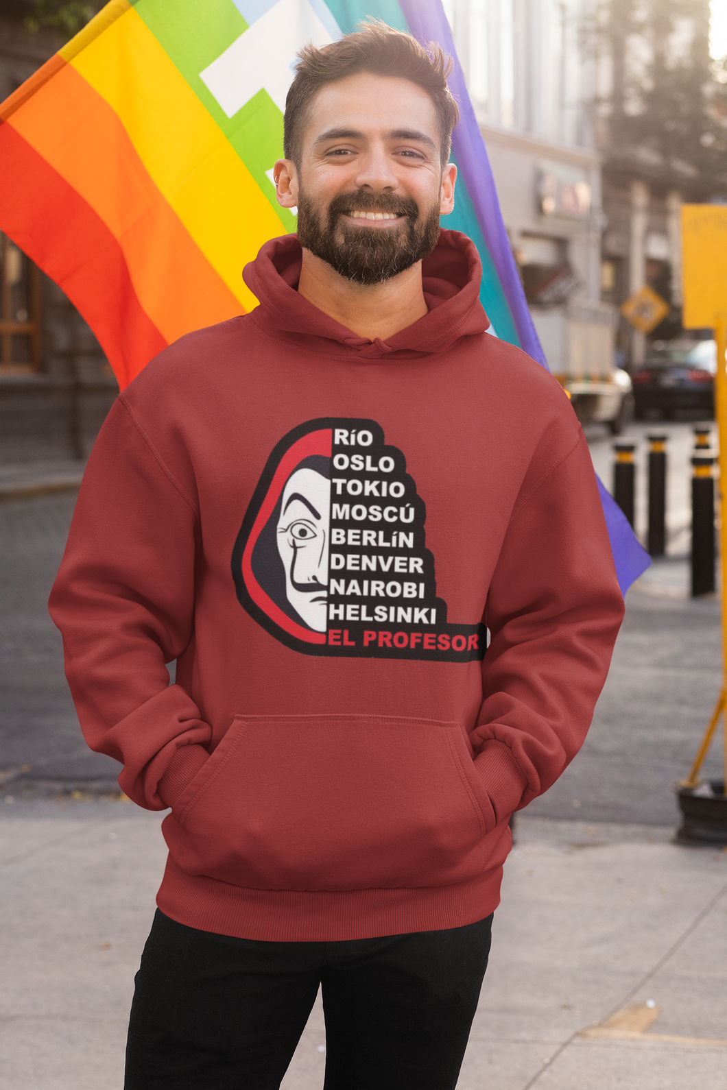 Professor Money Heist Men Hoodies-KidsFashionVilla