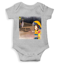 Load image into Gallery viewer, Barish Aayi Cham Cham Poem Rompers for Baby Girl- KidsFashionVilla
