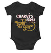 Custom Name First Durga Puja Rompers for Baby Girl- KidsFashionVilla