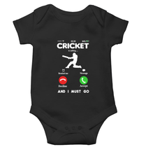 Load image into Gallery viewer, Cricket is Calling World Cup Cricket Rompers for Baby Boy- KidsFashionVilla
