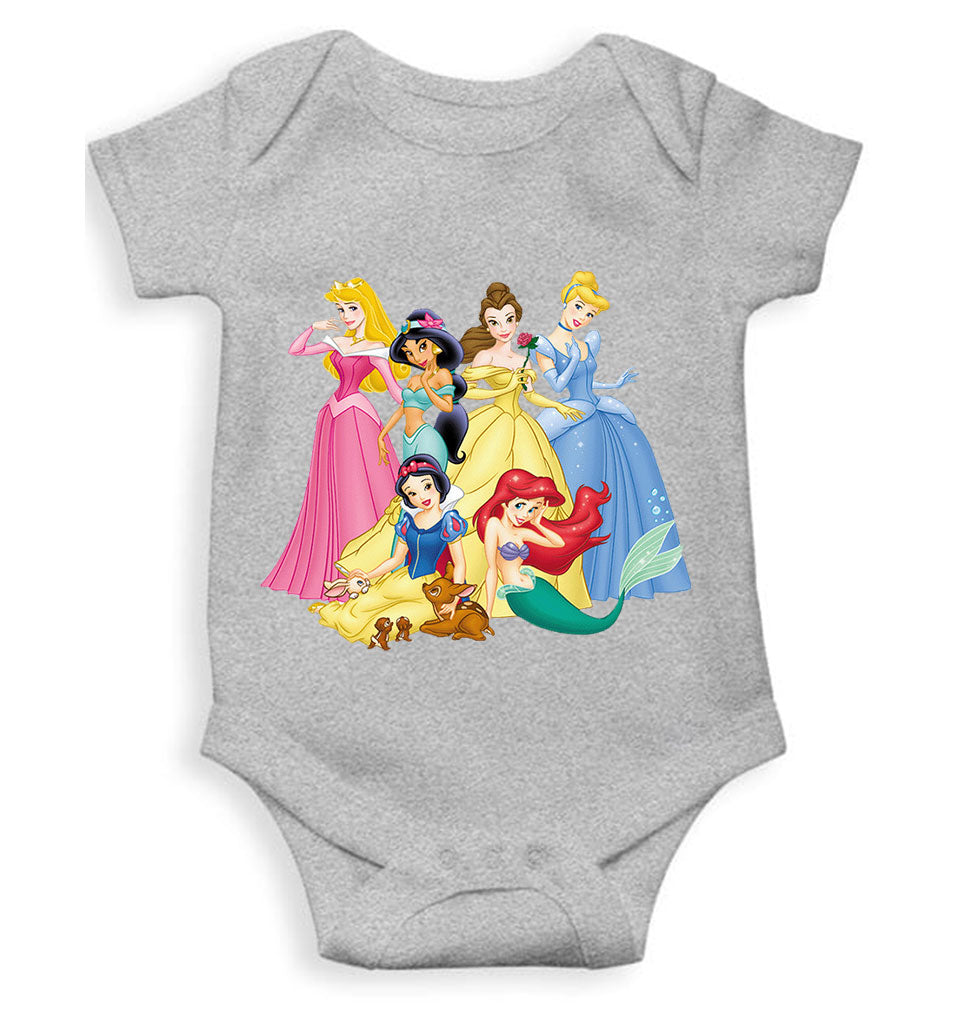 Cute Princess Cartoon Rompers for Baby Girl- KidsFashionVilla