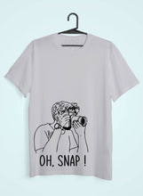 Load image into Gallery viewer, Oh Snap Women Half Sleeves T-shirt- KidsFashionVilla
