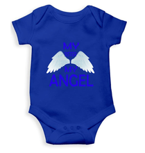 Load image into Gallery viewer, My Sister My Angel Rompers for Baby Girl- KidsFashionVilla
