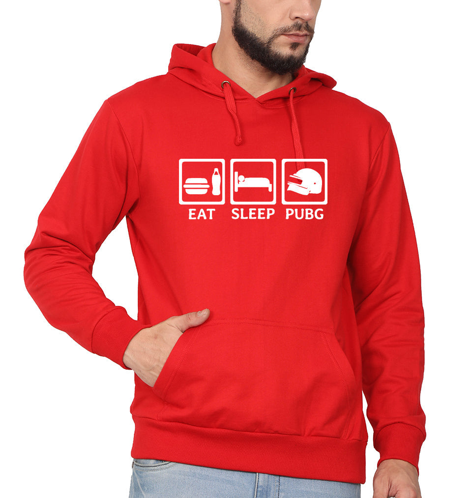 PUBG Eat Sleep Pubg Men Hoodies-KidsFashionVilla