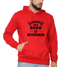 Load image into Gallery viewer, Legends are Born in November Men Hoodies-KidsFashionVilla
