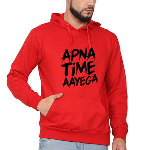 Apna Time Aayega Men Hoodies-KidsFashionVilla