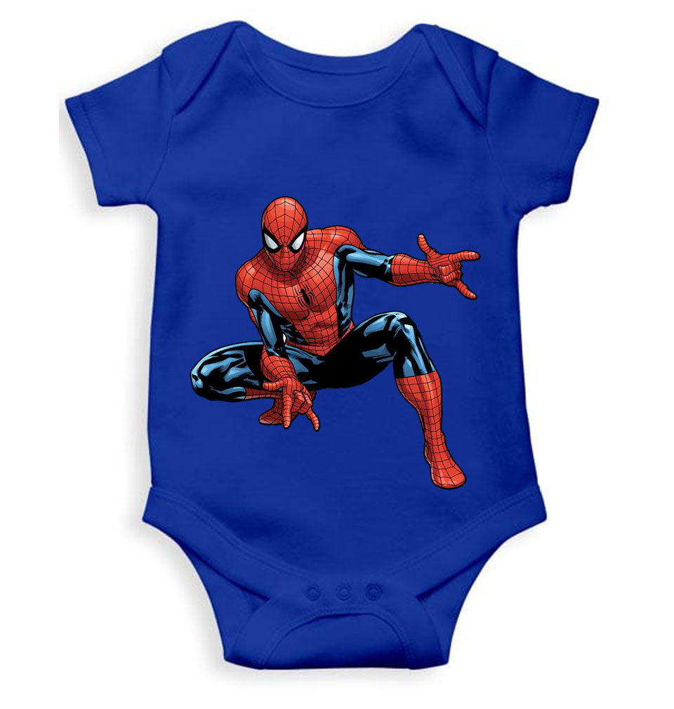 Superhero Cartoon Rompers for Baby Girl- KidsFashionVilla