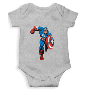 Superhero Cartoon Rompers for Baby Girl- KidsFashionVilla