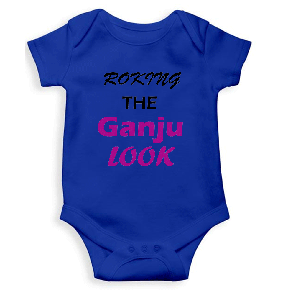 ROKING THE GANJU LOOK Rompers for Baby Girl- KidsFashionVilla