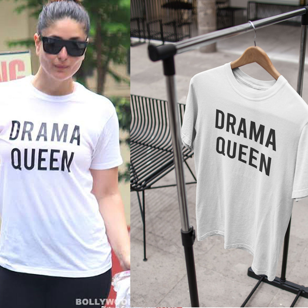 Drama Queen Kareena Kapoor Celebrity T-shirt- KidsFashionVilla