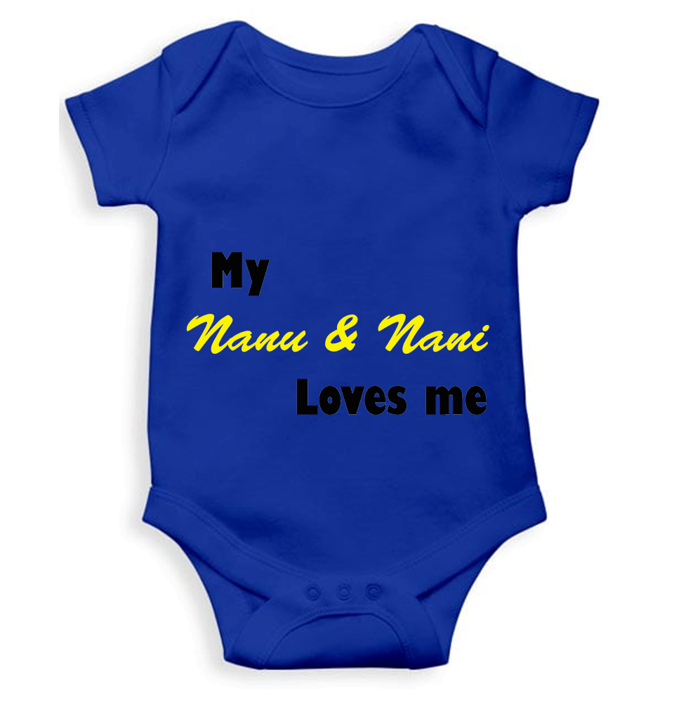 Nanu And Nani Loves Me Rompers for Baby Girl- KidsFashionVilla