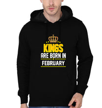 Load image into Gallery viewer, Kings Are Born In February Men Hoodies-KidsFashionVilla
