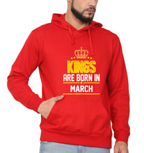 Load image into Gallery viewer, Kings Are Born In March Men Hoodies-KidsFashionVilla
