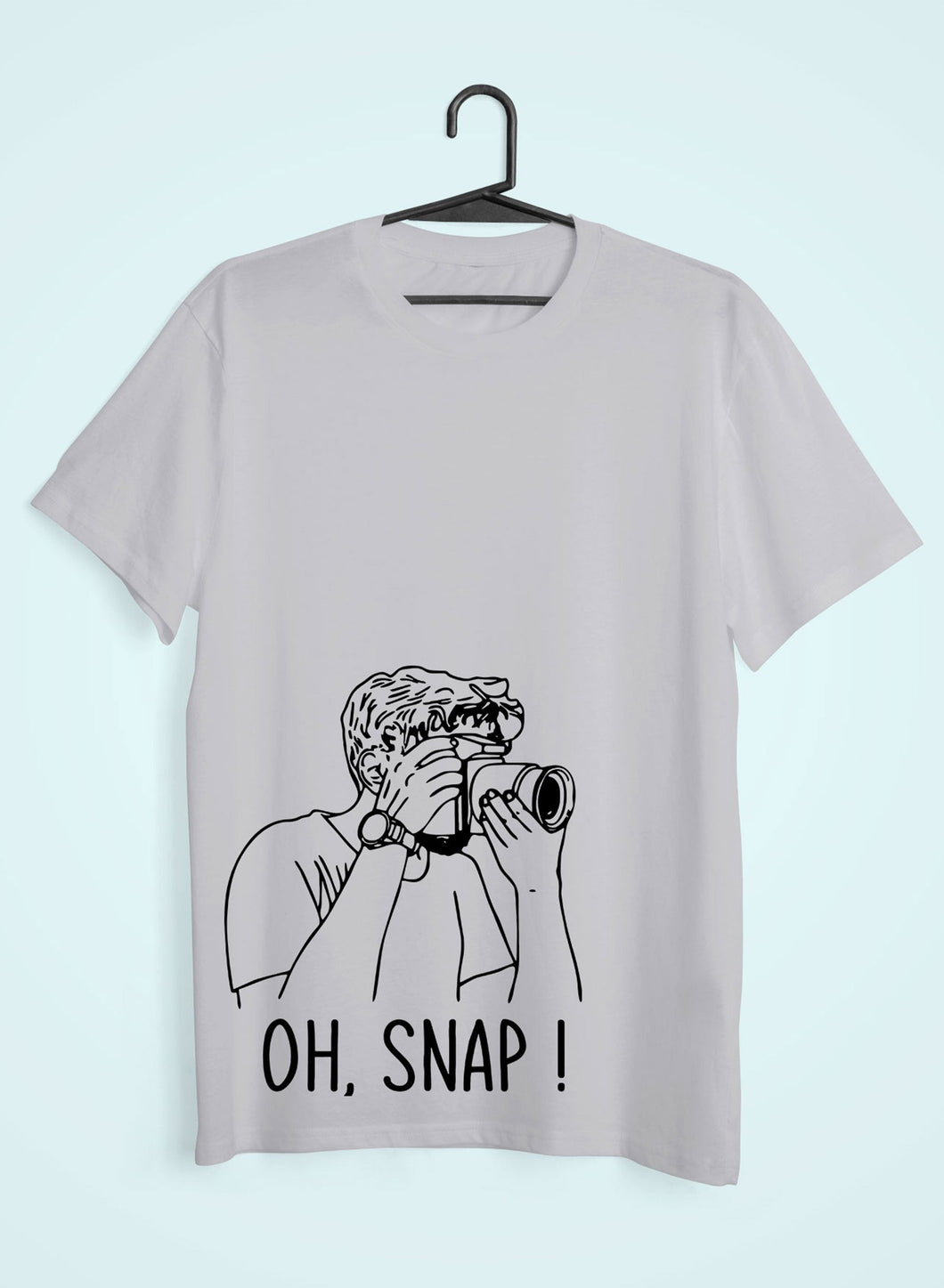Oh Snap Mens Half Sleeves T-shirt- KidsFashionVilla