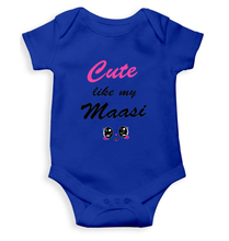 Load image into Gallery viewer, Cute Like My Maasi Rompers for Baby Girl- KidsFashionVilla
