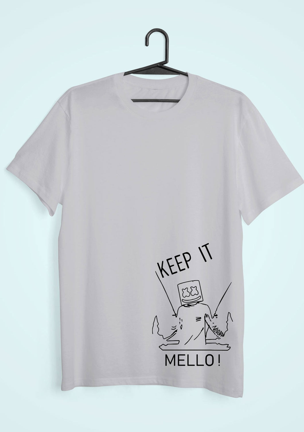 Mello Mens Half Sleeves T-shirt- KidsFashionVilla
