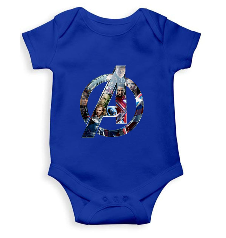 Superhero Cartoon  Rompers for Baby Girl- KidsFashionVilla