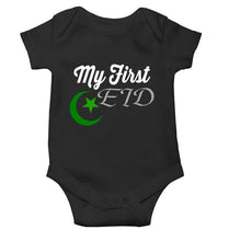 Load image into Gallery viewer, My 1st Eid Rompers for Baby Girl- KidsFashionVilla
