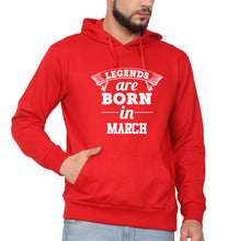 Load image into Gallery viewer, Legends are Born in March Men Hoodies-KidsFashionVilla

