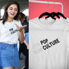 Less Pop More Culture Ananya Pandey Celebrity T-shirt- KidsFashionVilla