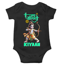 Load image into Gallery viewer, Custom Name Jai Shree Ram Rompers for Baby Boy- KidsFashionVilla
