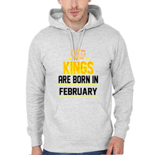 Load image into Gallery viewer, Kings Are Born In February Men Hoodie For Men-KidsFashionVilla
