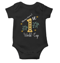 Load image into Gallery viewer, 1st World Cup Custom Name Rompers for Baby Boy- KidsFashionVilla
