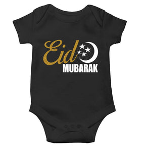 Eid Mubarak Rompers for Baby Boy- KidsFashionVilla
