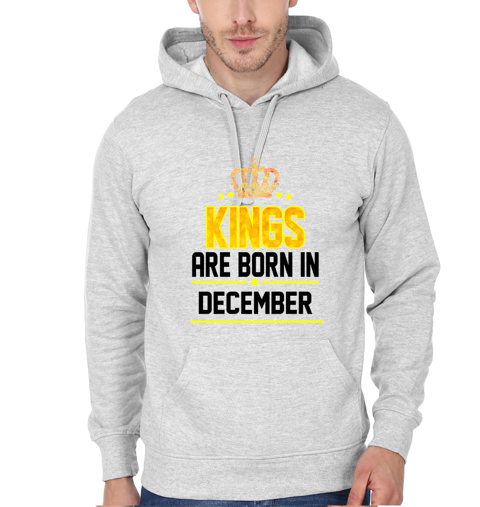 Kings Are Born In December Men Hoodies-KidsFashionVilla