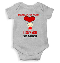 Load image into Gallery viewer, Custom Name I love My Mami So Much Rompers for Baby Boy- KidsFashionVilla
