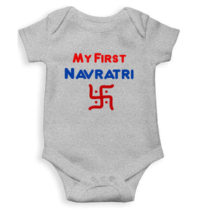 My First Navratri Rompers for Baby Boy- KidsFashionVilla