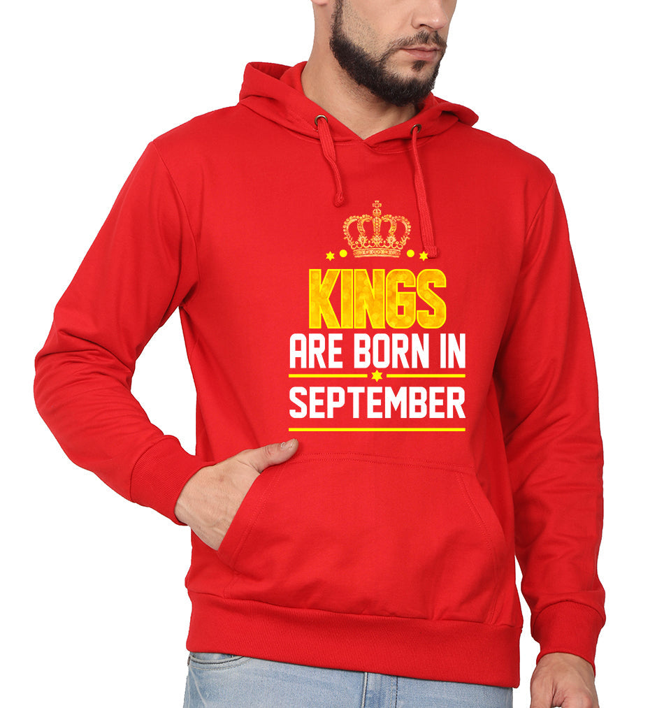Kings Are Born In September Men Hoodies-KidsFashionVilla