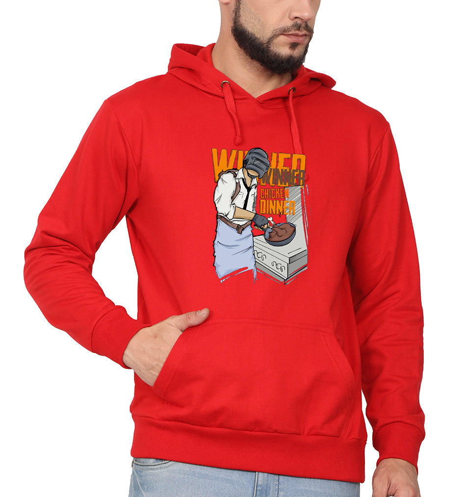 PUBG Winner Winner Chicken Dinner Men Hoodies-KidsFashionVilla