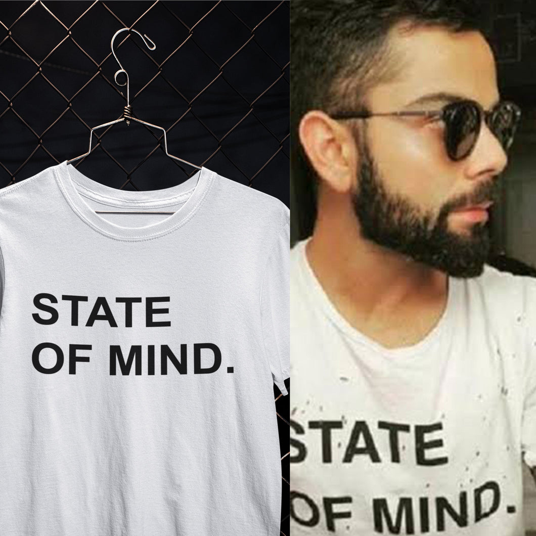 State Of Mind Virat Kohli Celebrity T-shirt- KidsFashionVilla