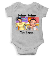 Load image into Gallery viewer, Johny Johny Yes Papa Poem Rompers for Baby Girl- KidsFashionVilla
