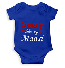 Load image into Gallery viewer, Sassy Like My Masi Rompers for Baby Girl- KidsFashionVilla
