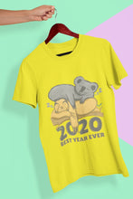 Load image into Gallery viewer, 2020 Best Year Ever Women Half Sleeves T-shirt- FunkyTeesClub - Funky Tees Club

