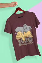 Load image into Gallery viewer, 2020 Best Year Ever Women Half Sleeves T-shirt- FunkyTeesClub - Funky Tees Club
