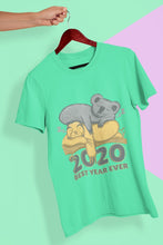 Load image into Gallery viewer, 2020 Best Year Ever Women Half Sleeves T-shirt- FunkyTeesClub - Funky Tees Club
