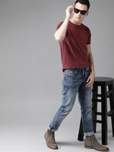 Load image into Gallery viewer, Maroon Black White Combo Half Sleeve T-Shirts [Pack of 3]-KidsFashionVilla
