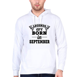 Legends are born in september Men Hoodies-KidsFashionVilla